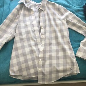 Vineyard vines plaid flannel